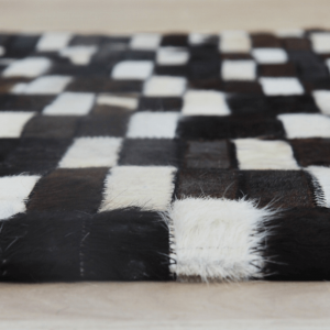 Luxusní koberec, pravá kůže, 171x240, KŮŽE TYP 6