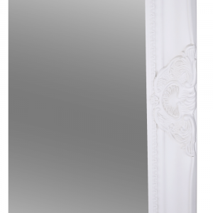 Zrcadlo, bílý dřevěný rám, MALKIA TYP 13