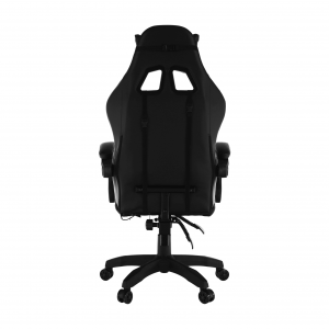 Kancelářské / herní křeslo s RGB LED podsvícením, černá, MAFIRO