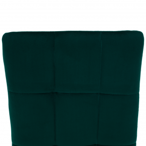 Židle, smaragdová Velvet látka/kov, ADORA NEW